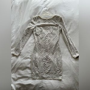 Dress the Population White Sequence Dress